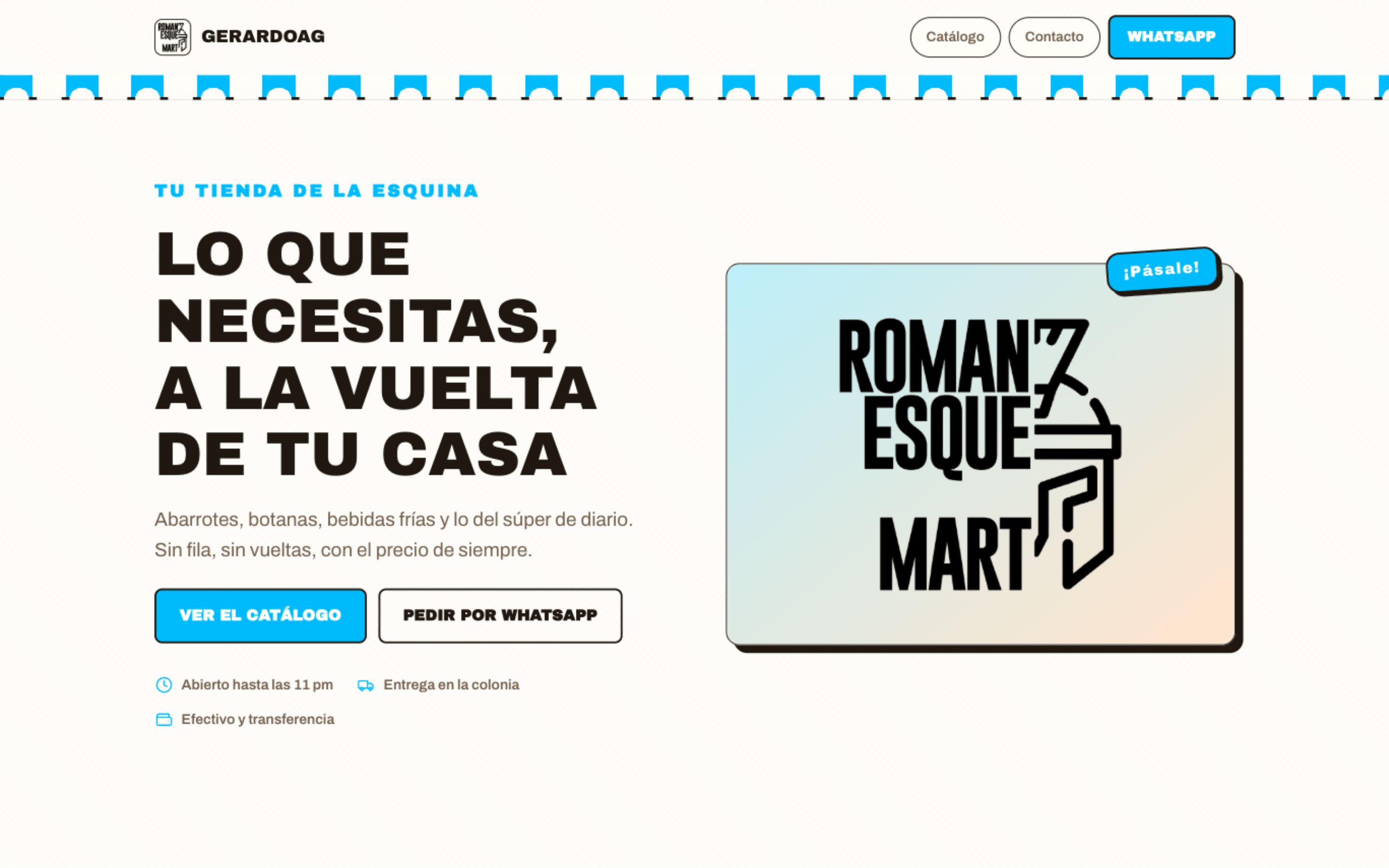 Sitio web de una tienda hecho con TechSellPro